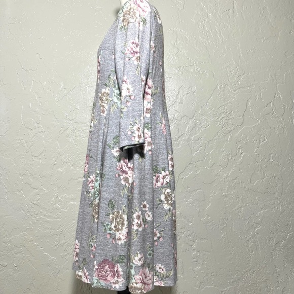 Torrid SZ 1 Mini Hacci Fluted Dress NWT Floral - Picture 4 of 11